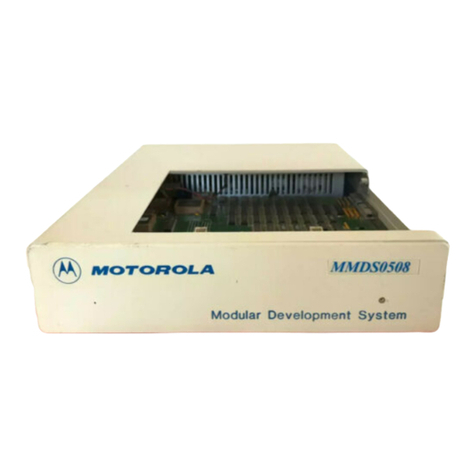 Freescale Semiconductor Motorola MMDS0508 Operation manual Freescale Semiconductor Motorola MMDS0508 Operation manual