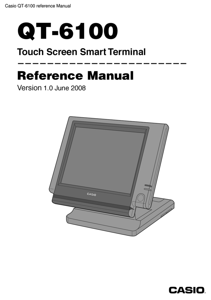 Casio QT-6100 Reference manual