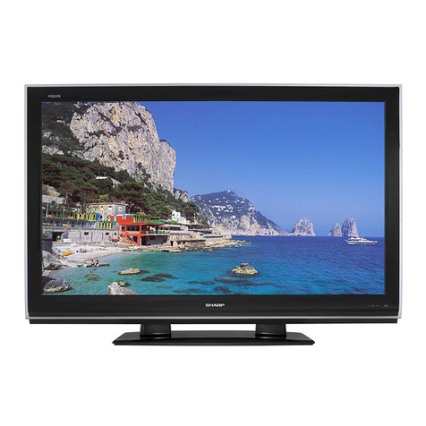 Sharp Aquos LC-52D82U User manual Sharp Aquos LC-52D82U User manual