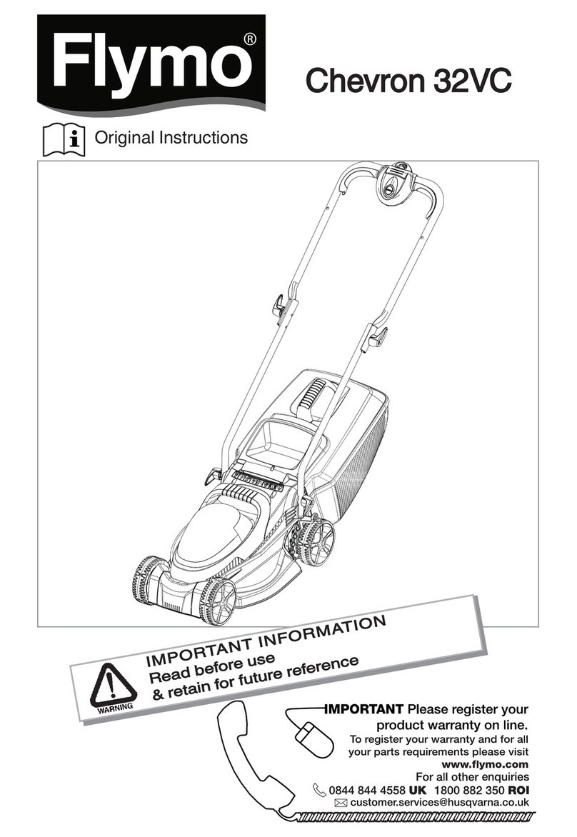 Flymo Chevron 32VC User manual
