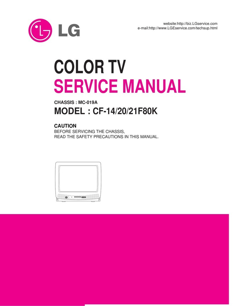 LG CF-14F80K Service manual