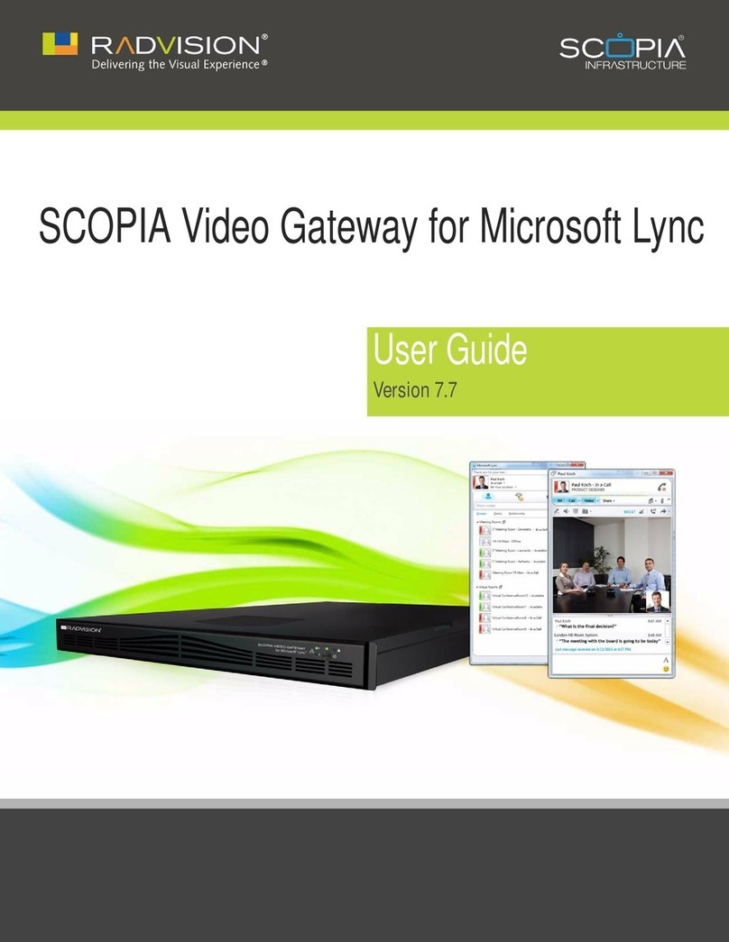 RADVision Scopia user guide
