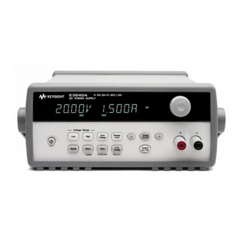 Agilent Technologies E3640A user guide