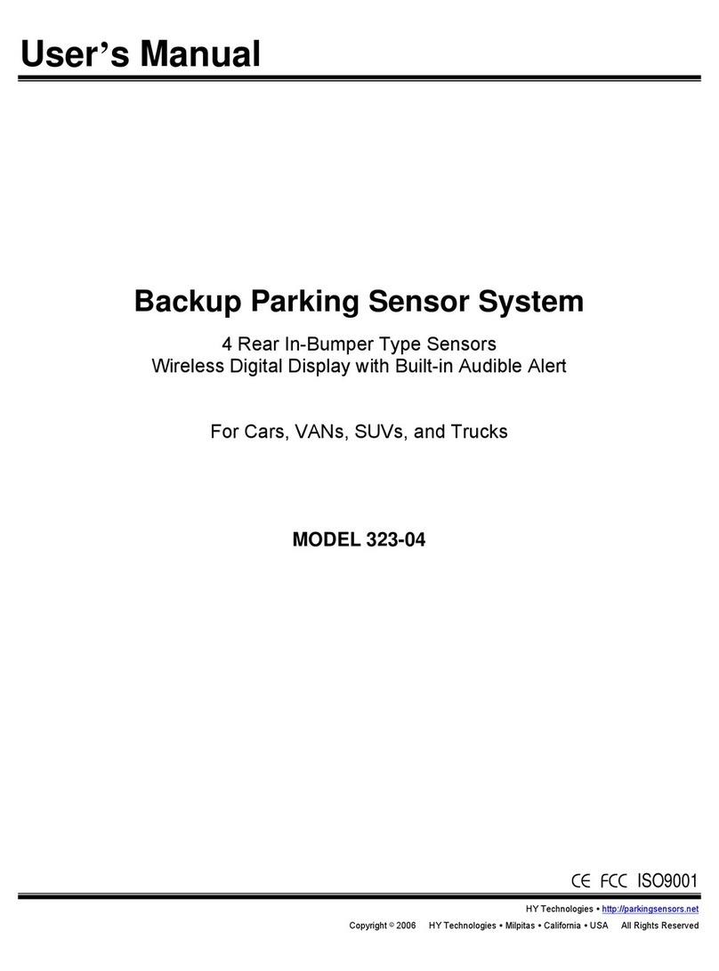 HY Technologies 323-04 User manual