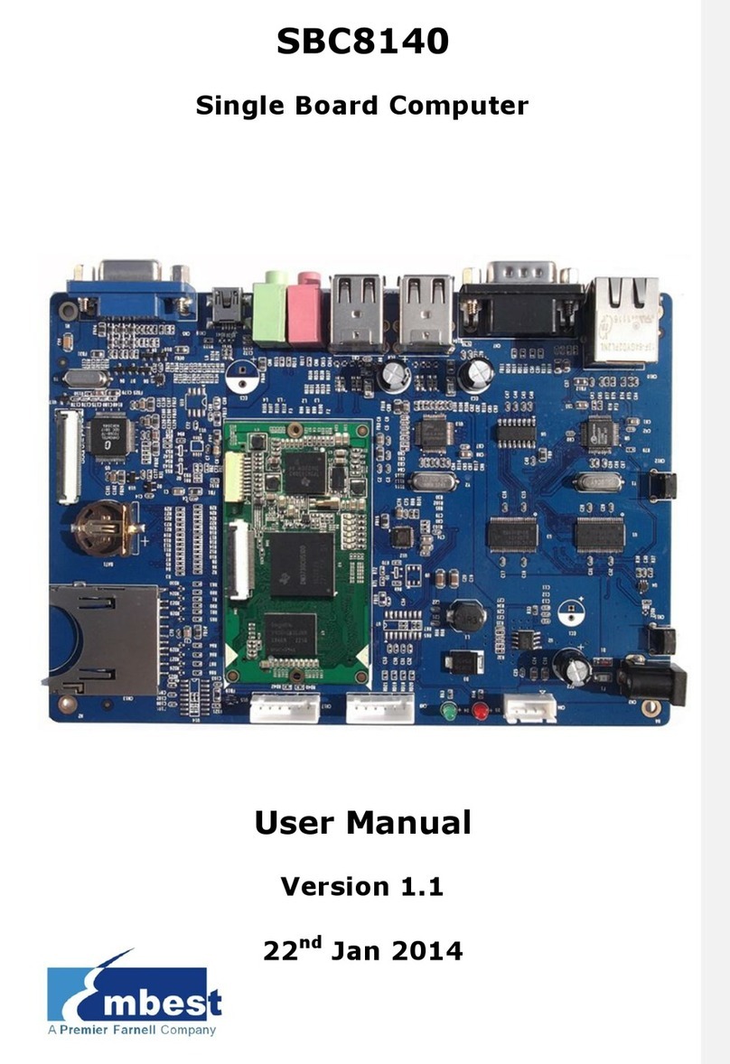 Embest SBC8140 User manual