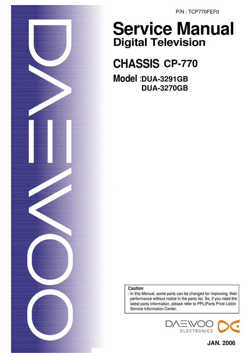 Daewoo DUA-3291GB Service manual