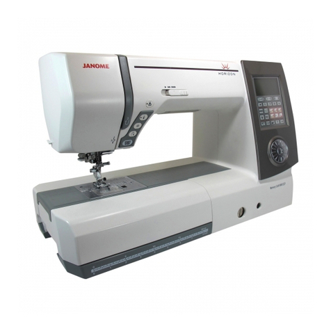 Janome Memory Craft 8900QCP User manual