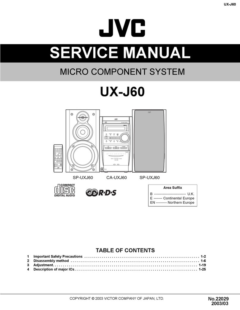 JVC UX-J60 User manual
