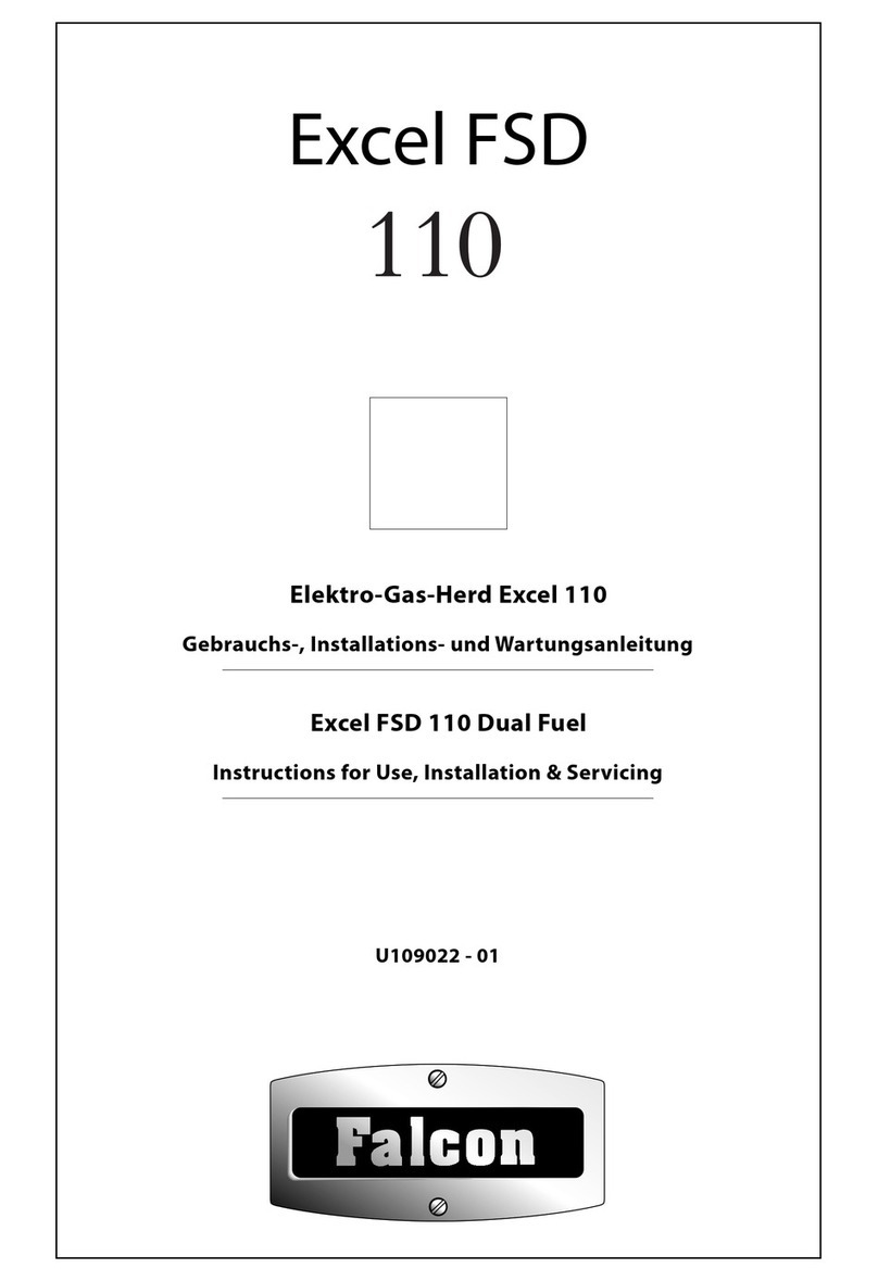 Falcon Excel FSD 110 User instructions