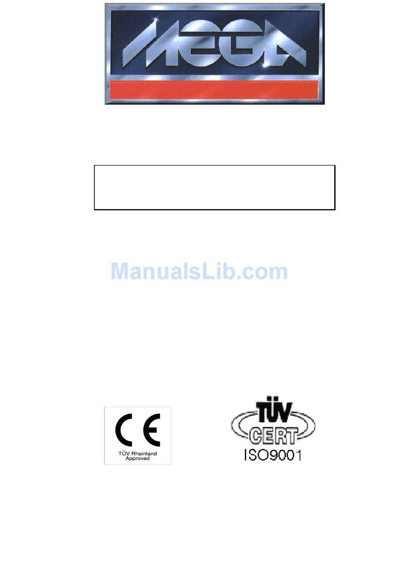Mega H-330A instruction manual
