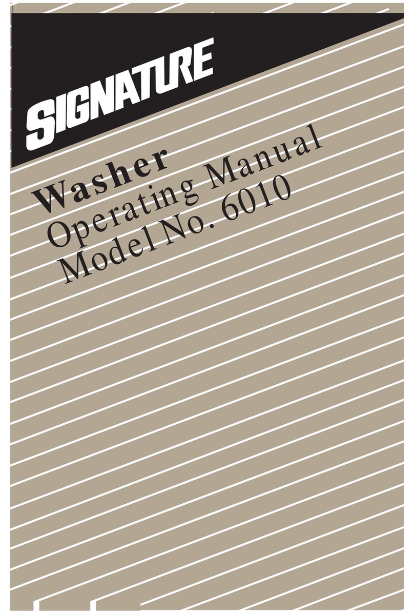 Signature 6010 operating manual