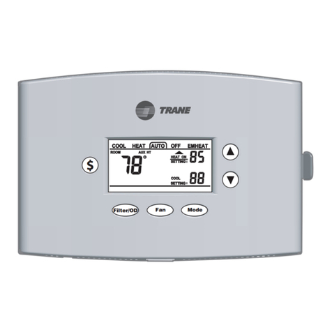 Trane TCONT401AN21MA Comfort Control owner's manual