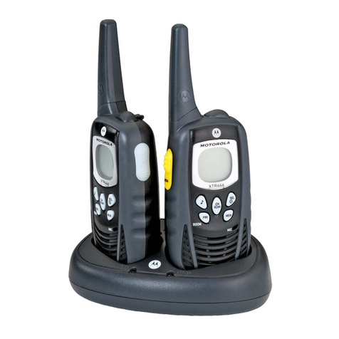 Motorola XTR446 User manual