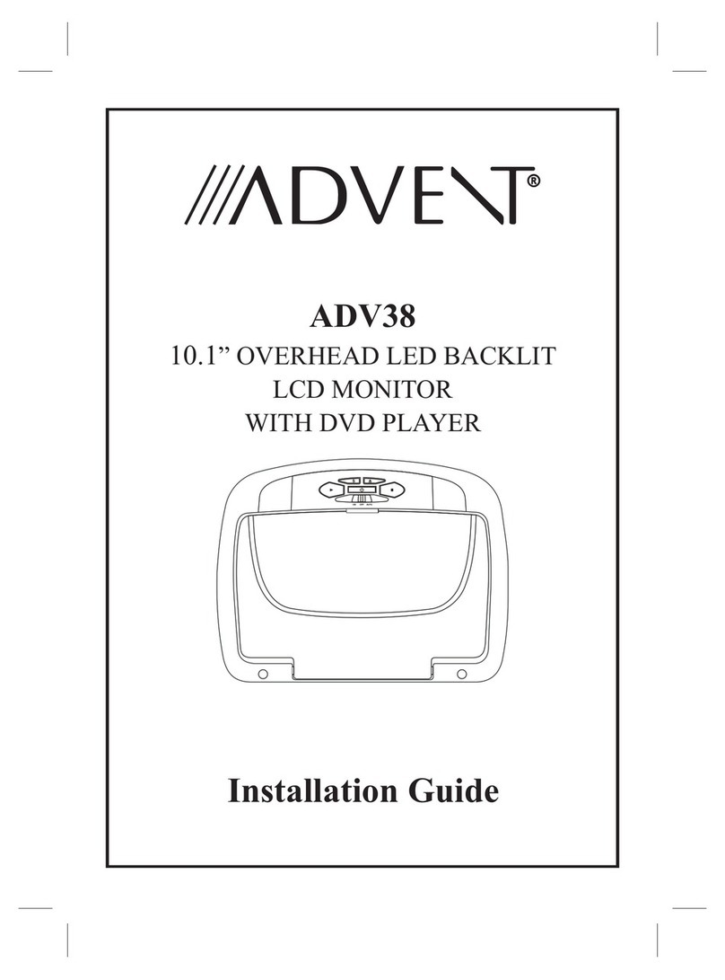 Advent ADV38 User manual