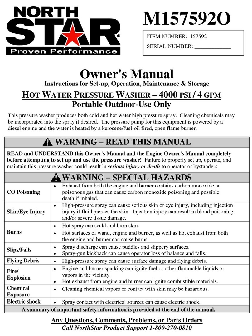 North Star M157592O owner's manual