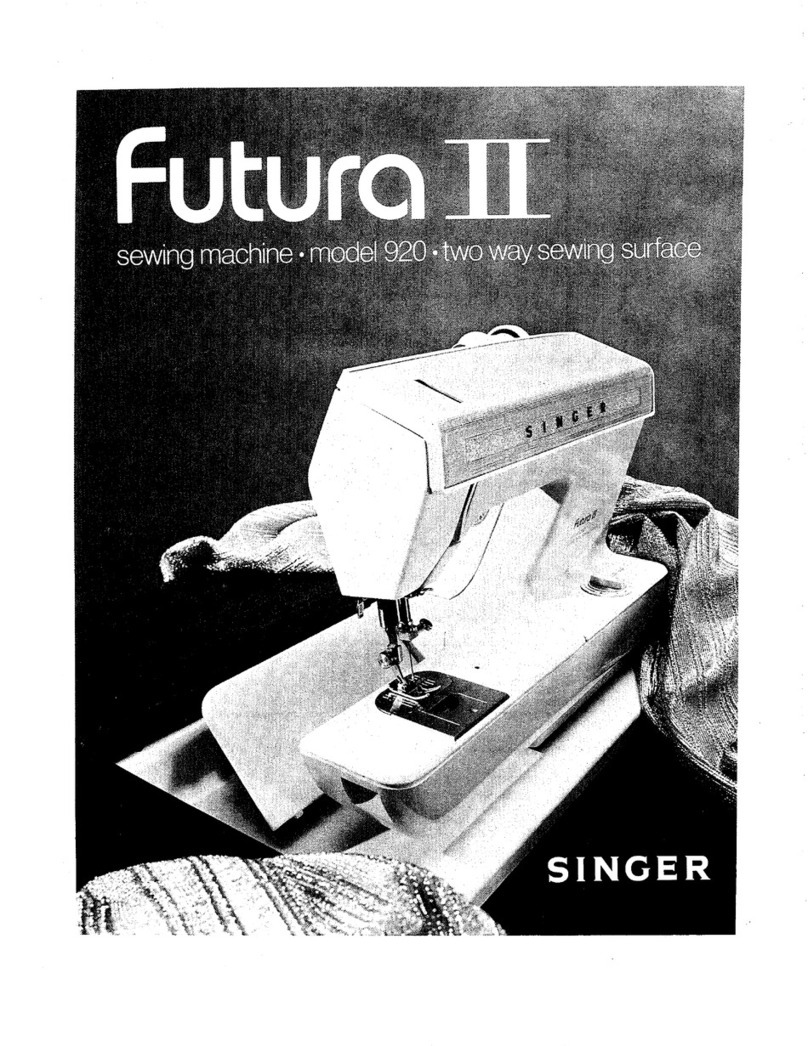 Singer Futurf II 920 user manual