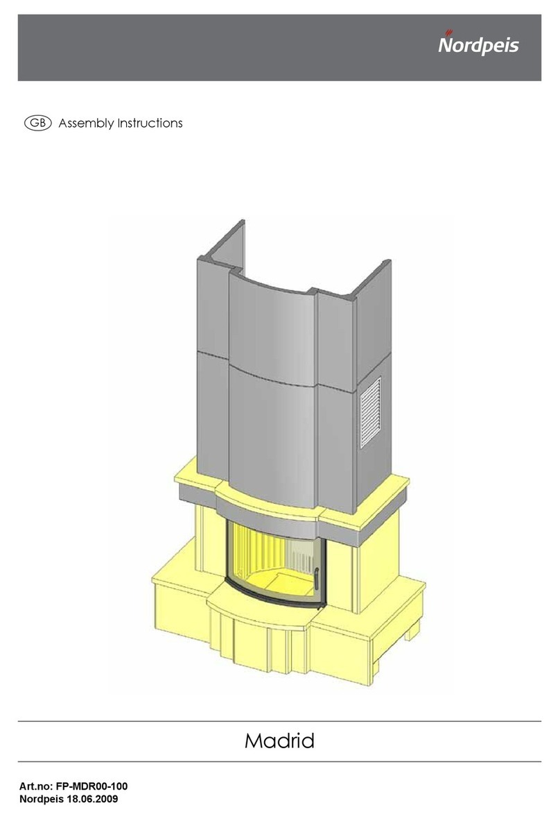 Nordpeis Madrid Assembly instructions