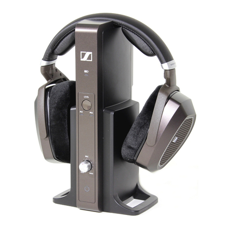 Sennheiser RS185 instruction manual
