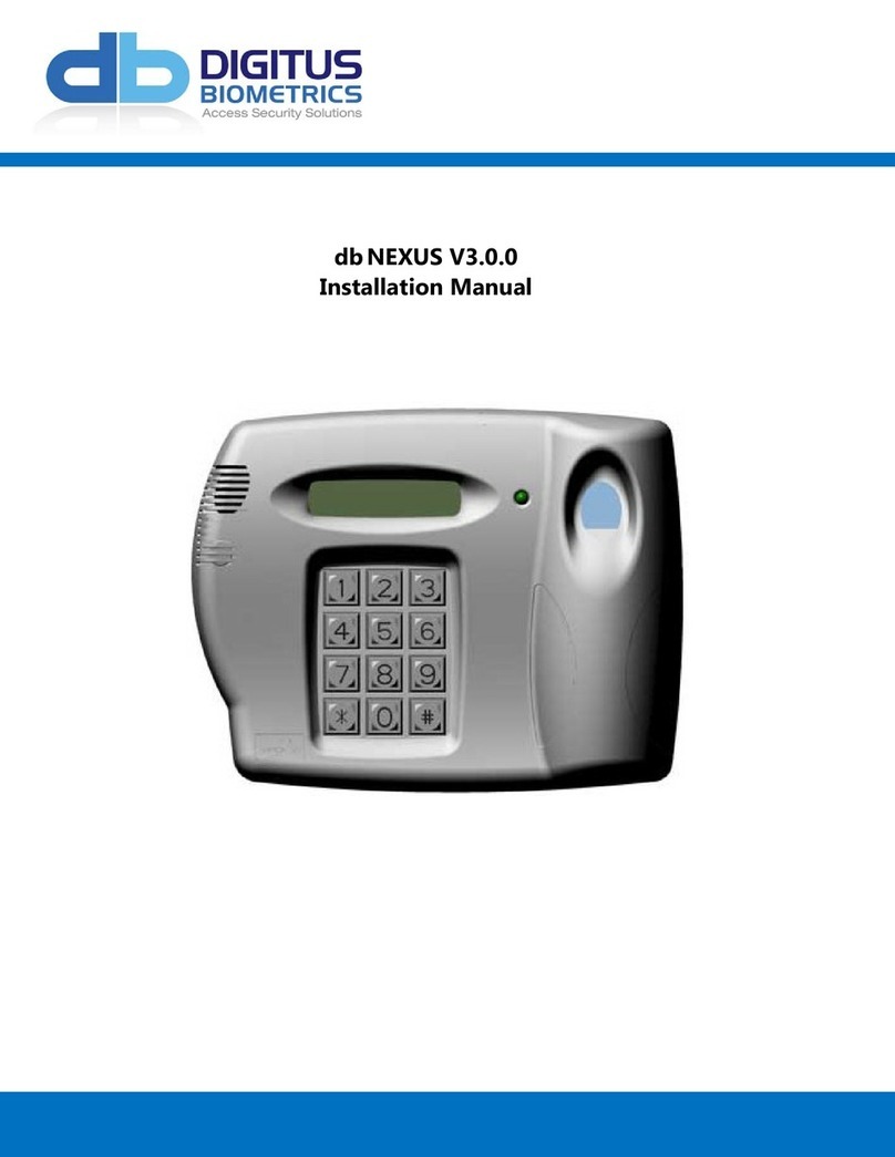 Digitus Biometrics db Nexus II User manual