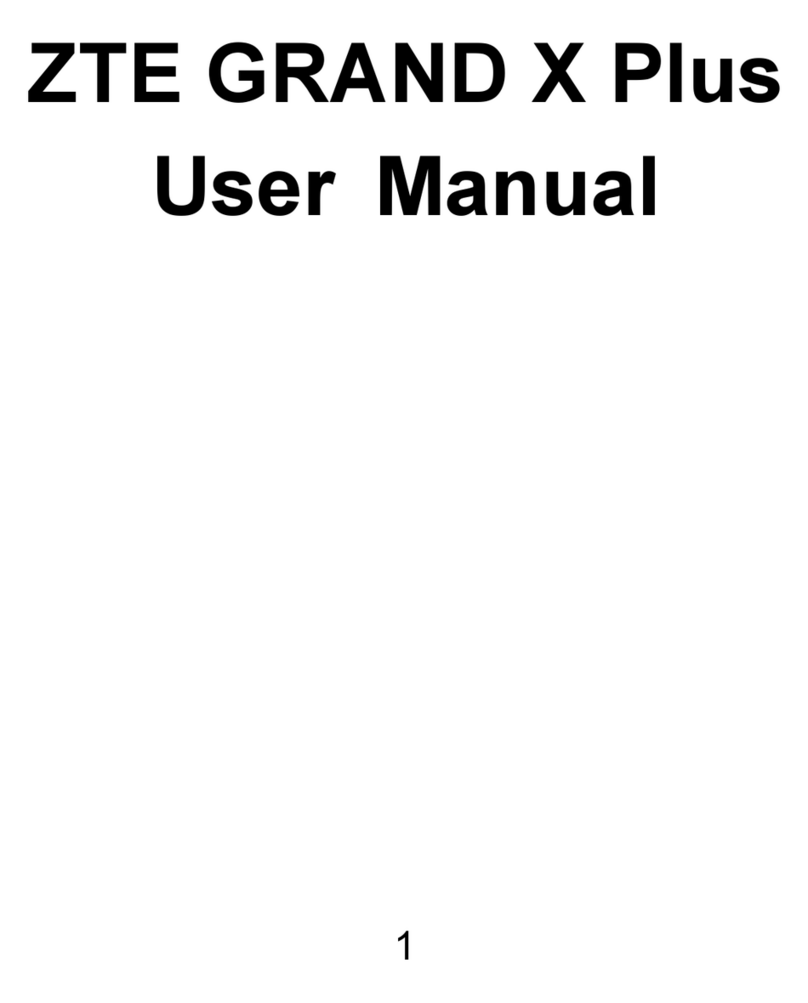 Zte GRAND X Plus user manual