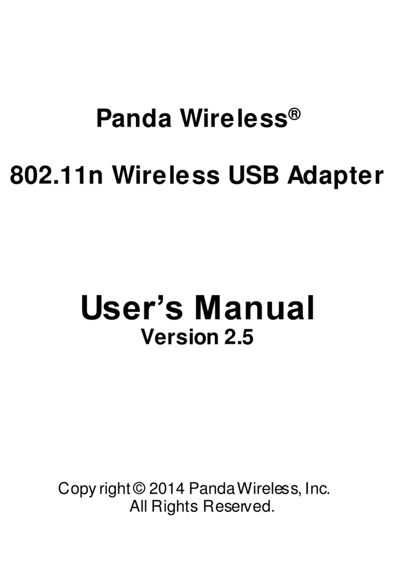 Panda Wireless 802.11n Wireless User manual