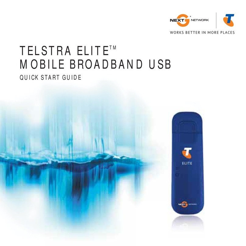 Sierra Wireless Telstra Elite quick start guide