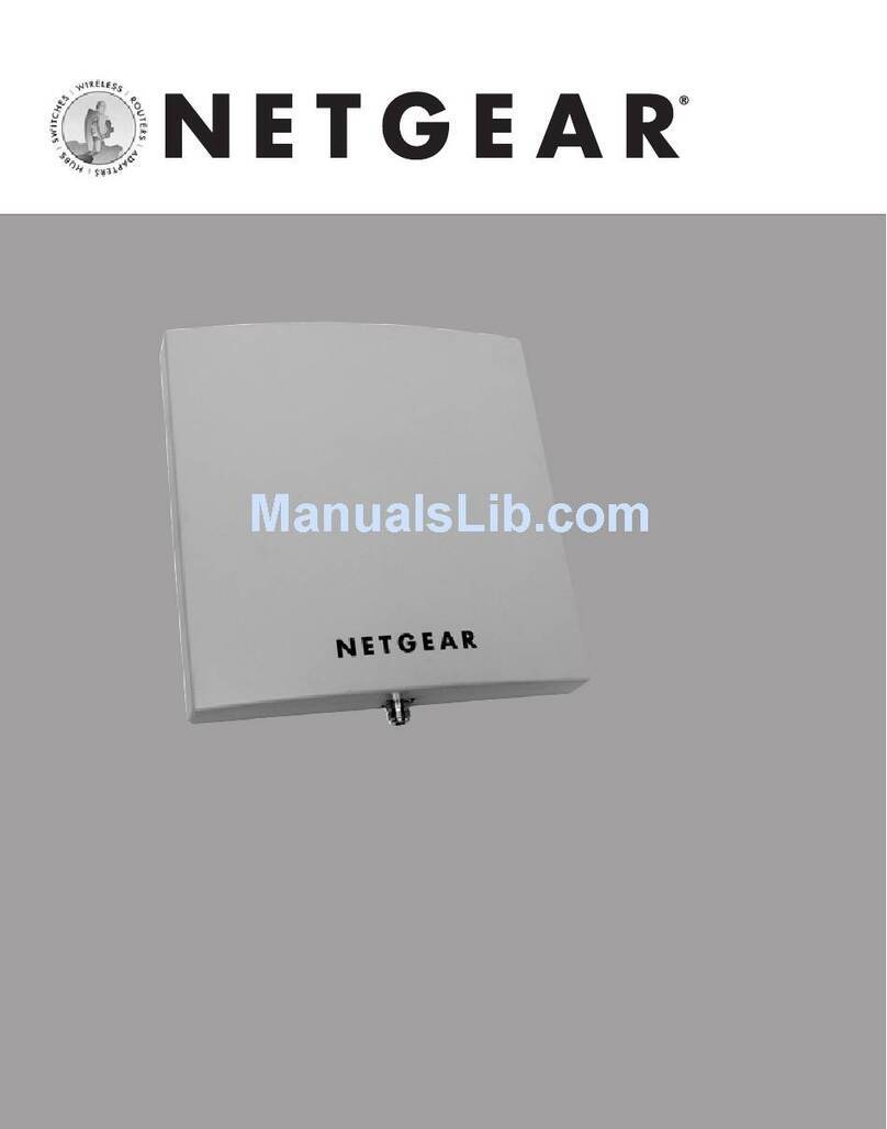 NETGEAR ProSafe ANT24D18 User manual NETGEAR ProSafe ANT24D18 User manual