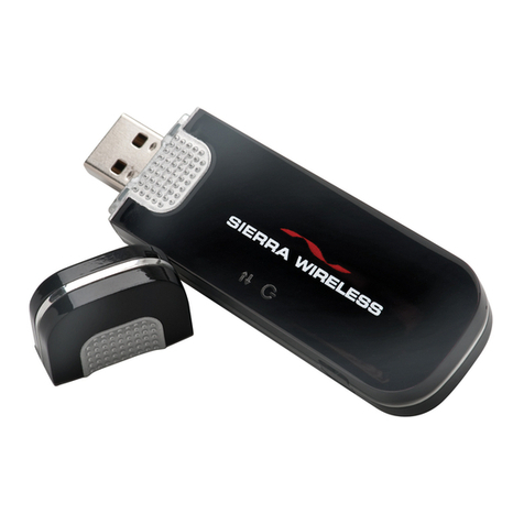 Sierra Wireless AirCard USB 309 User manual