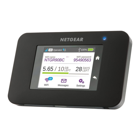 NETGEAR Telstra Wi-Fi 4G Advanced II AirCard 790S User manual
