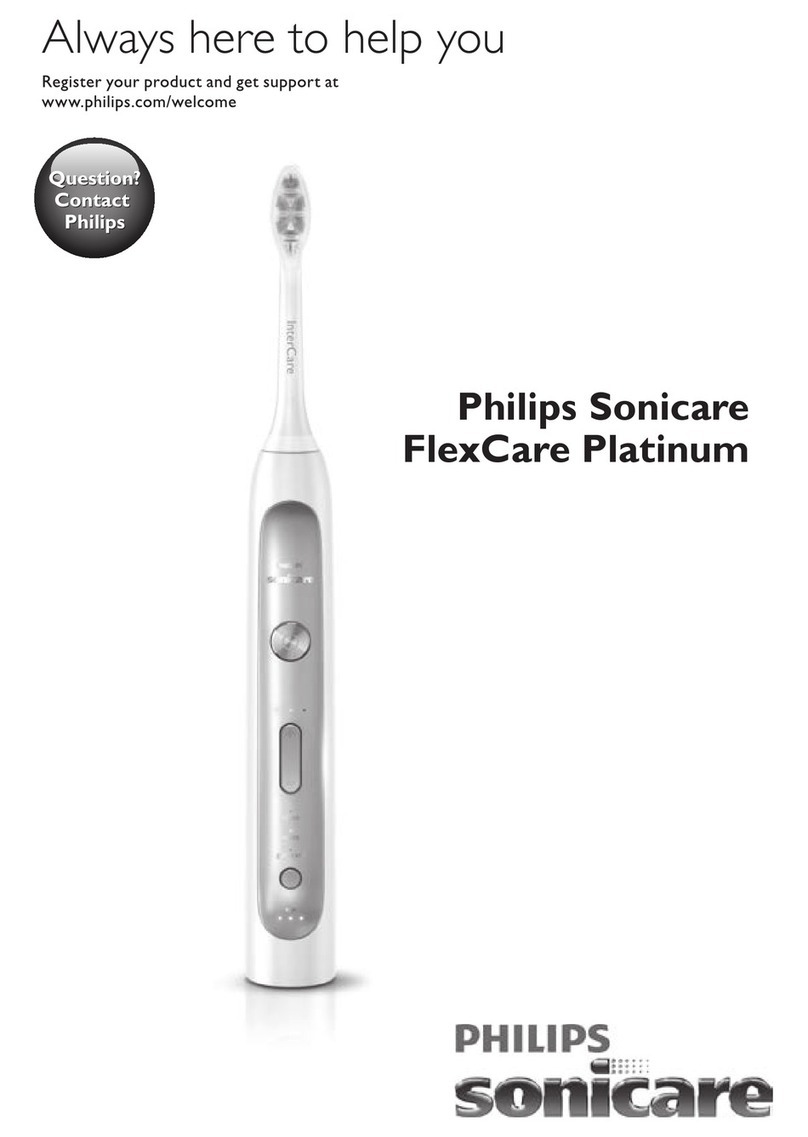 Philips Sonicare FlexCare Platinum user guide
