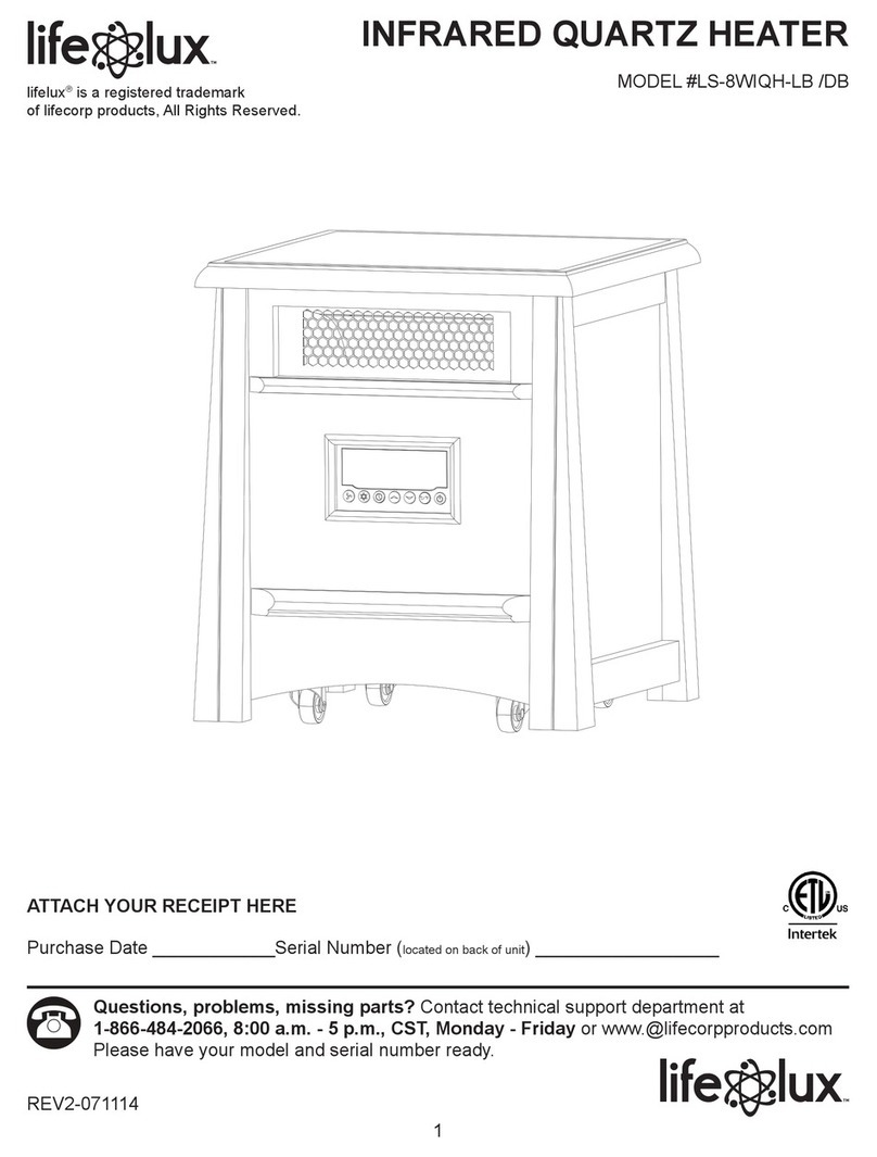 Lifelux LS-8WIQH-LB User manual