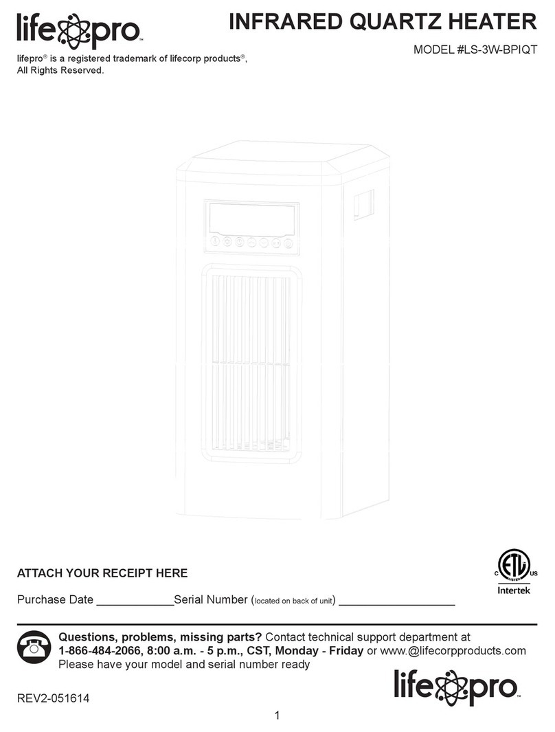 Lifepro LS-3W-BPIQT User manual