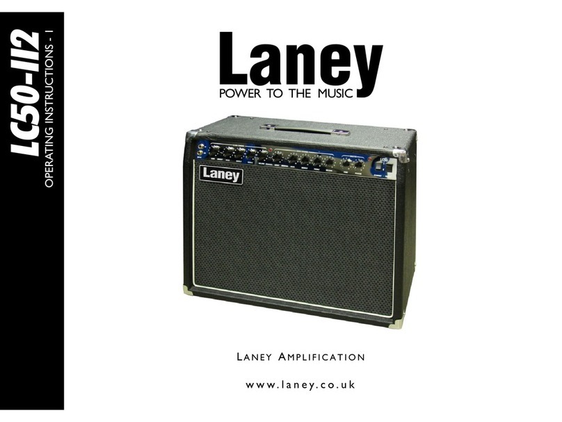 Laney LC50-112 operating instructions