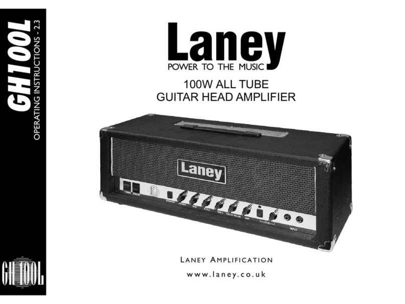 Laney GH100L User manual