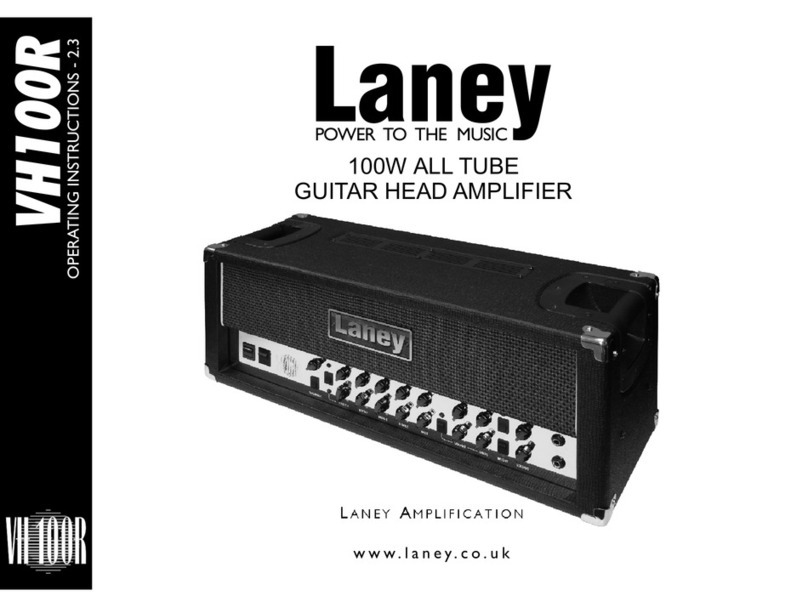 Laney Alliance VH100R User manual