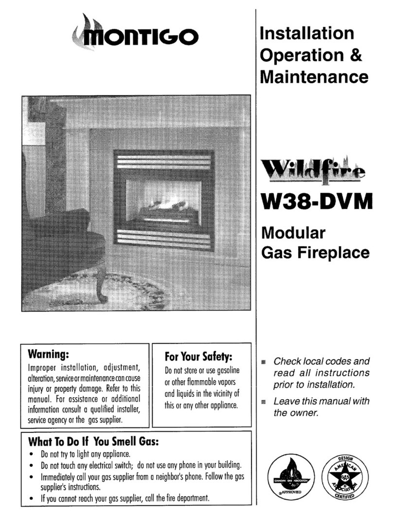 Montigo Wildfire W38-DVM Owner's manual