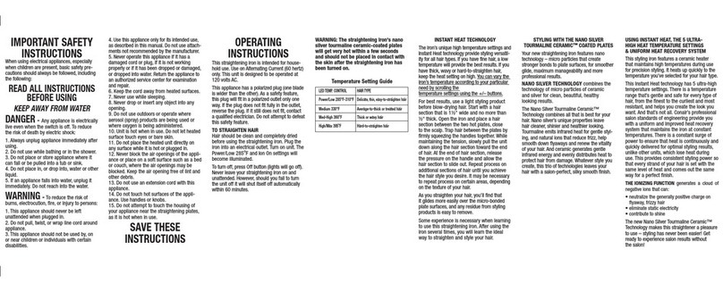 Infinity CS43 Instruction & styling guide