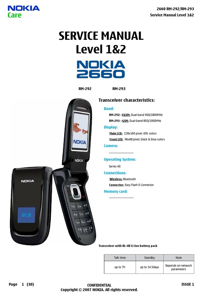 Nokia 2660 RM-292 User manual