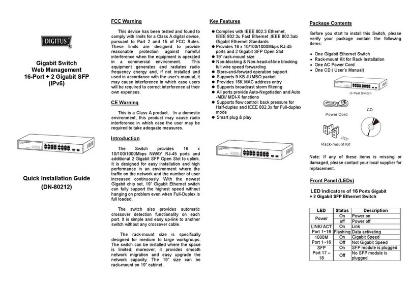 Digitus DN-80212 User manual