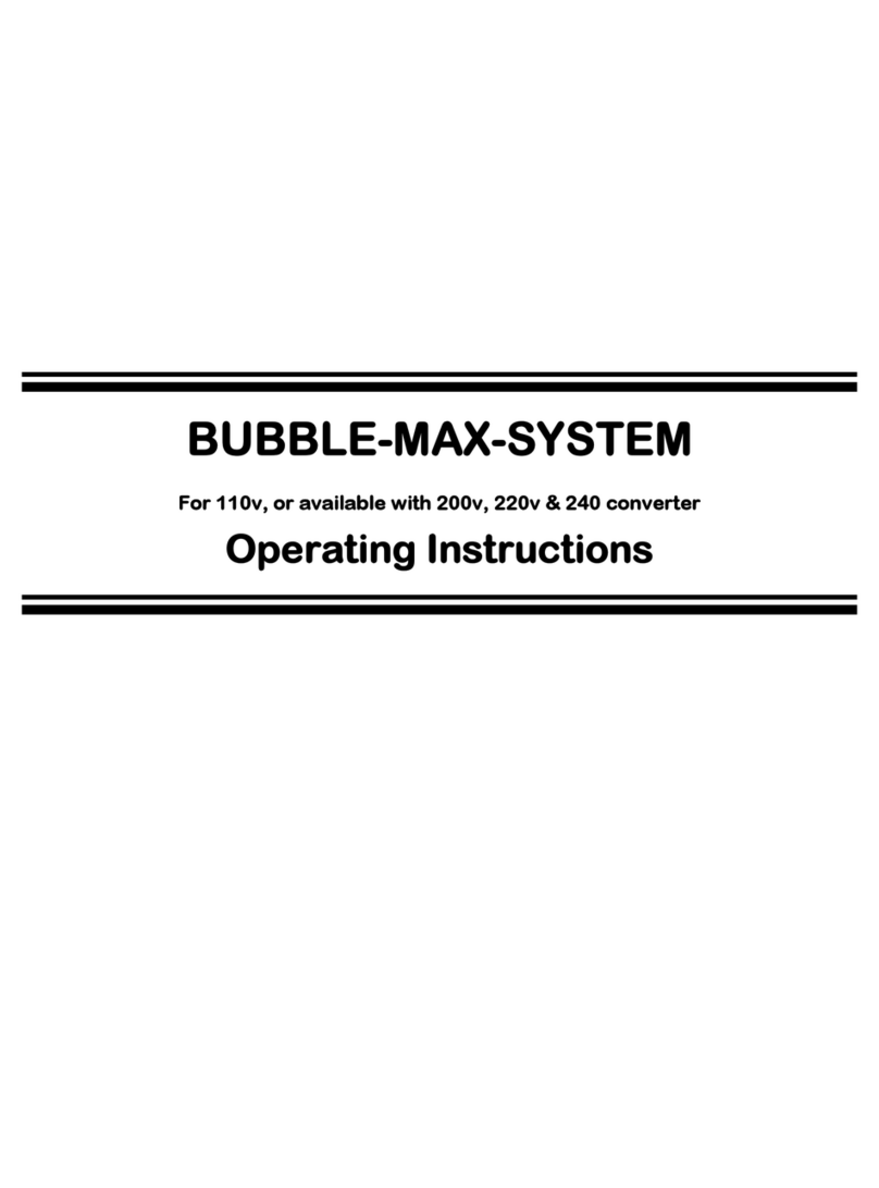 CITC BUBBLE-MAX-SYSTEM operating instructions