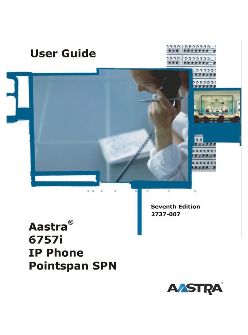Aastra Clearspan 6757i user guide