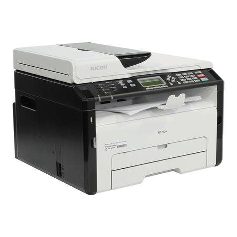 Ricoh SP 212 SFNw User manual