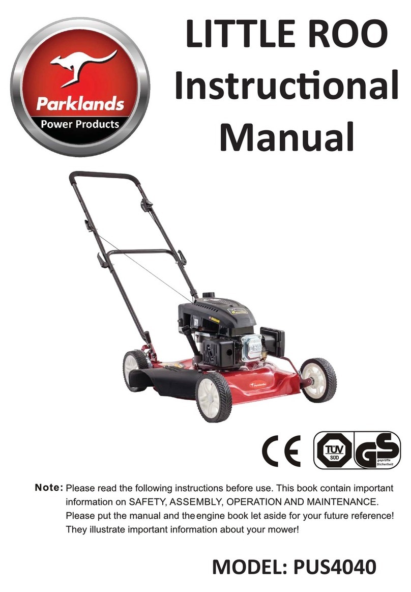 Parklands PUS4040 Little Roo Instructional manual
