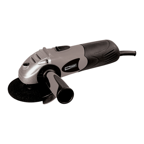 Toolshop 4-1/2 IN. ANGLE GRINDER User manual