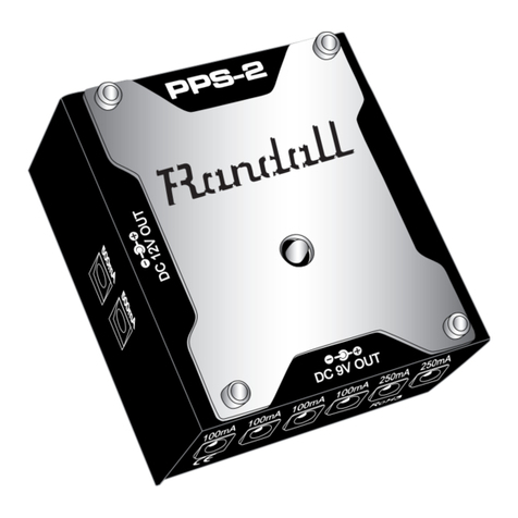 Randall PPS2 Operation manual