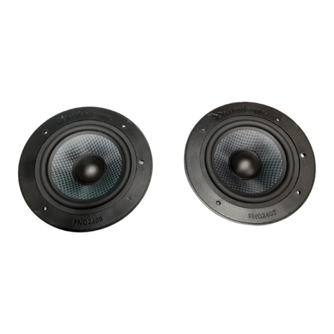 Rockford Fosgate FanaticQ midrange FNQ2404 User manual