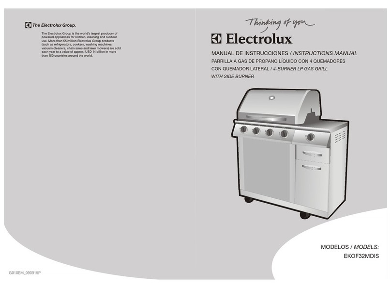 Electrolux EKOF32MDIS instruction manual