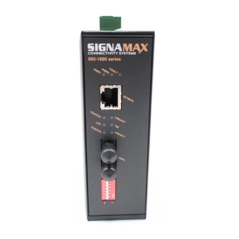 SignaMax 065-1800 series User manual SignaMax 065-1800 series User manual