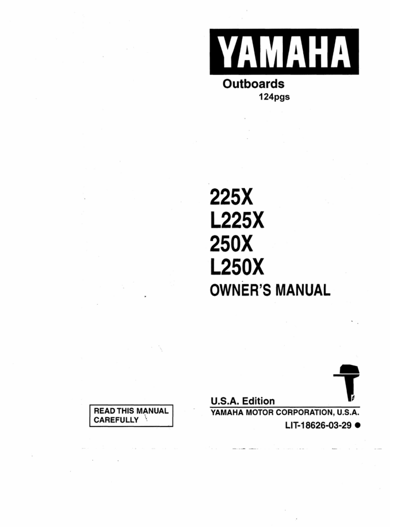 Yamaha 225X owner's manual