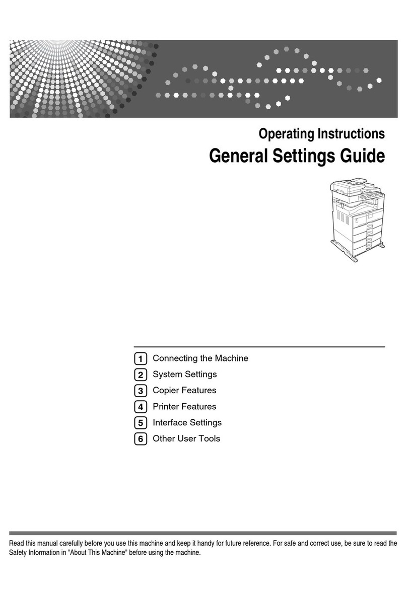 Ricoh All in One Printer User manual